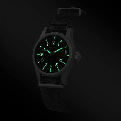 Pre Owned | Bowery Waterproof Titanium Automatic Field Watch