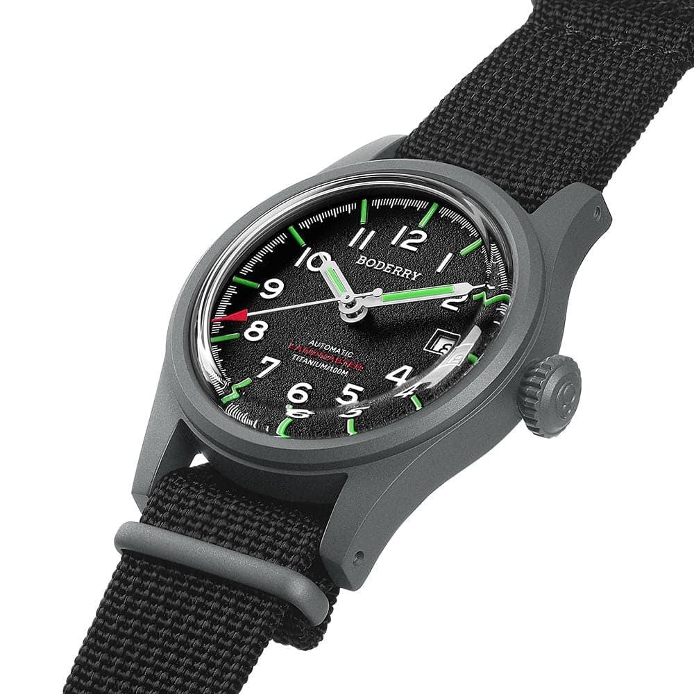 Pre Owned | Bowery Waterproof Titanium Automatic Field Watch