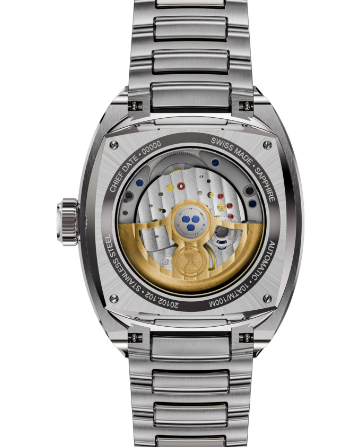 Favre Leuba 00.20102.102.01.200 Chief Date Black Dial on Bracelet