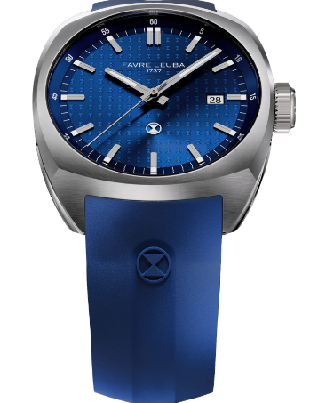 Favre Leuba 00.20102.102.02.302 Chief Date Blue Dial on Strap