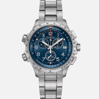 Hamilton KHAKI AVIATIONX-WIND GMT CHRONO QUARTZ.  46mm | H77922511