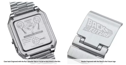 LIMITED EDITION! BACK TO THE FUTURE CASIO WATCH CA500WEBF-1A