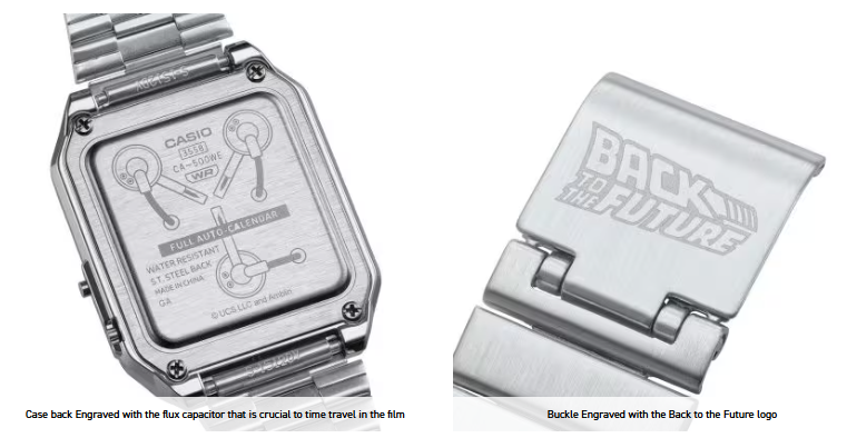LIMITED EDITION! BACK TO THE FUTURE CASIO WATCH CA500WEBF-1A