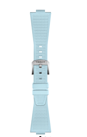 Tissot Official PRX Light Blue Rubber Strap |T852.050.985