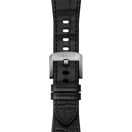 Tissot Official Black PRX 40mm Leather Strap T852.047.562