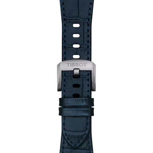 Tissot Official Blue PRX 40mm Leather Strap T852.047.701