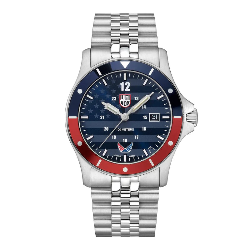 Luminox VOLITION AMERICA 'Minuteman', Dress Watch, 42 mm XS.0914.VOL