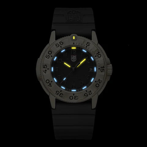 Luminox Men's Watch - Navy Seal Foundation Black Dial Rubber Strap Dive | XS.3221.NSF