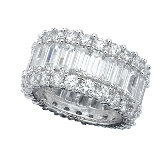 10.65cttw Baguette Eternity Band in Platinum  907298R80CZ