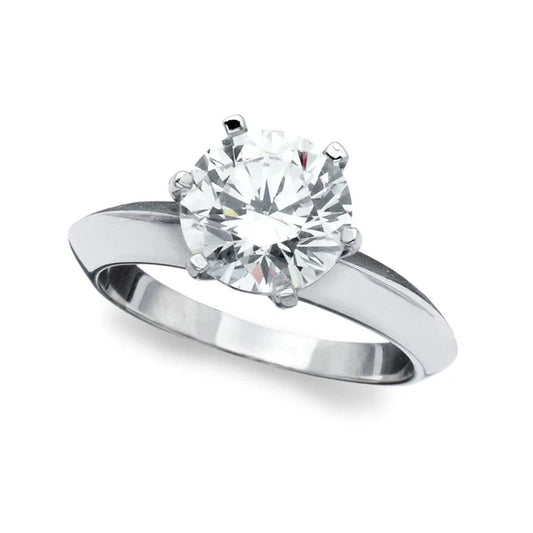 2.00cttw Classic Brilliant Solitaire Ring Finished in Pure Platinum  902430R70CZ