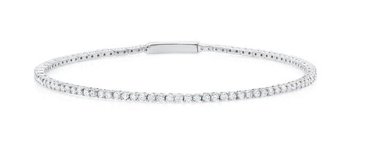 2.05cttw Flex Bracelet Finished in Pure Platinum 9011125B00CZ