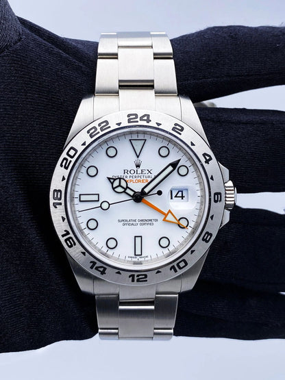 Pre Owned | Rolex Explorer II 'Polar' 216570 2021