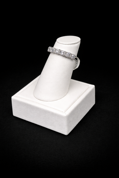 14K White Gold Diamond Ring