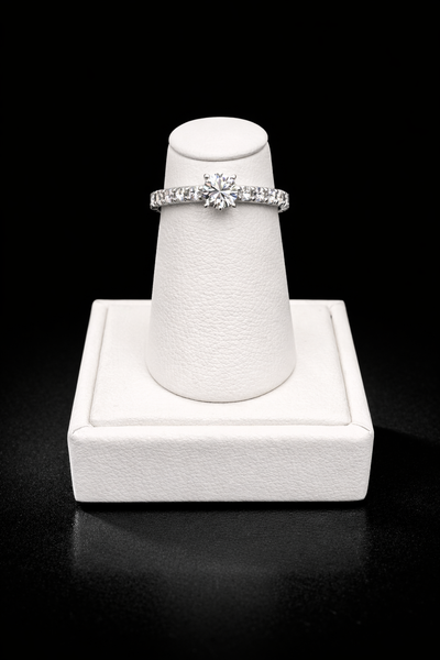 14K White Gold Diamond Ring |FRGB1006AWD