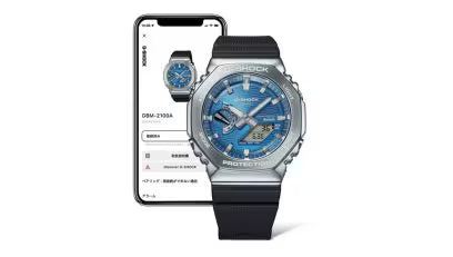 G-Shock 2100 Series GBM2100A-2B G Steel