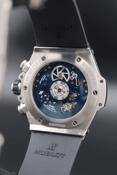 Pre Owned | Hublot Big Bang Unico Titanium Blue
