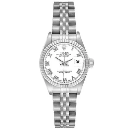 Rolex Steel White Gold White Dial Pre Owned | 79174