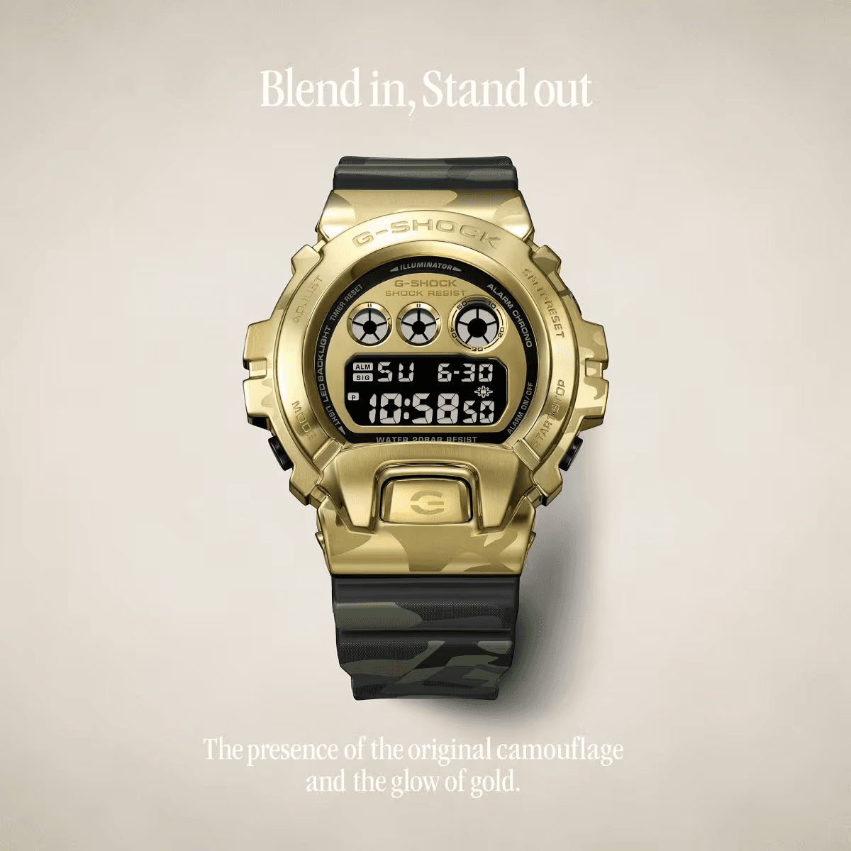 G Shock | Bold Camo Series GM6900CMG-3