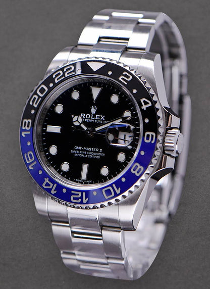 Pre Owned | Rolex GMT-Master II 'Batman' 116710BLNR 2015