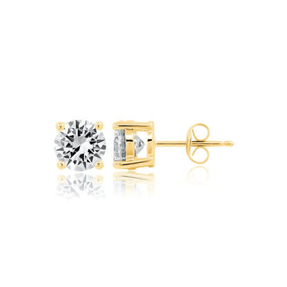 Crislu | 2ct Brilliant Stud Earrings 300168E00CZ