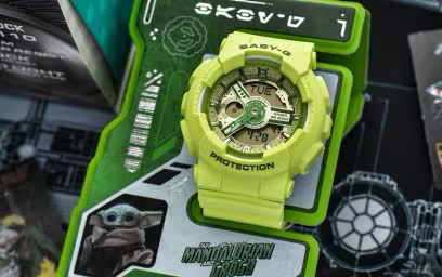 RELEASING MAY 22,2026| MANDALORIAN STAR WARS BABY G COLLAB BA110YK-3ASW