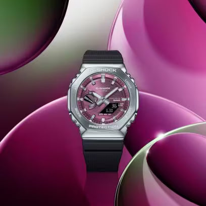 G-Shock 2100 Series GBM2100A-4B G Steel