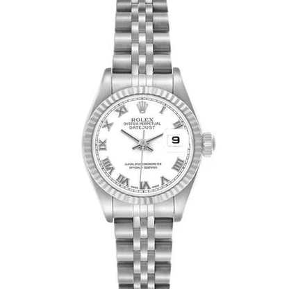 Rolex Steel White Gold White Dial Pre Owned | 79174