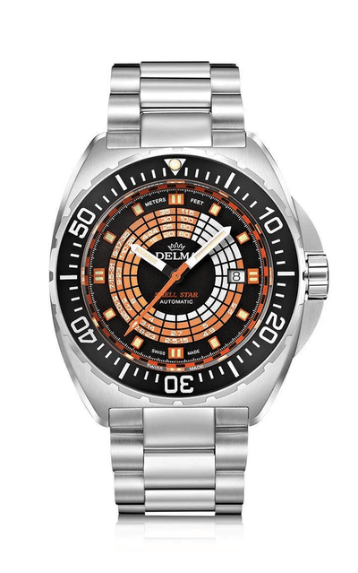 Delma | 41701.670.6.034 Shell Star Decompression Timer Automatic Watch