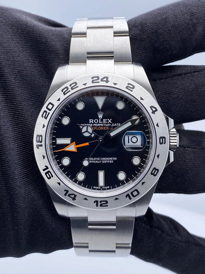 Pre Owned | Rolex Explorer II, 42mm Black Dial 2015 216570