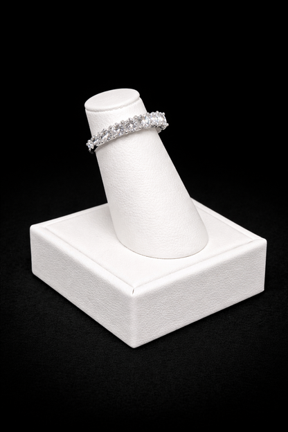 14K White Gold Diamond Wedding Band FRGUS07100AWD