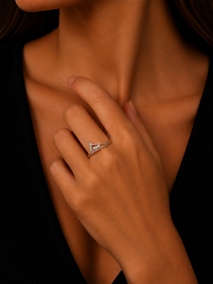 Platinum Mounting Diamond Ring | 088350