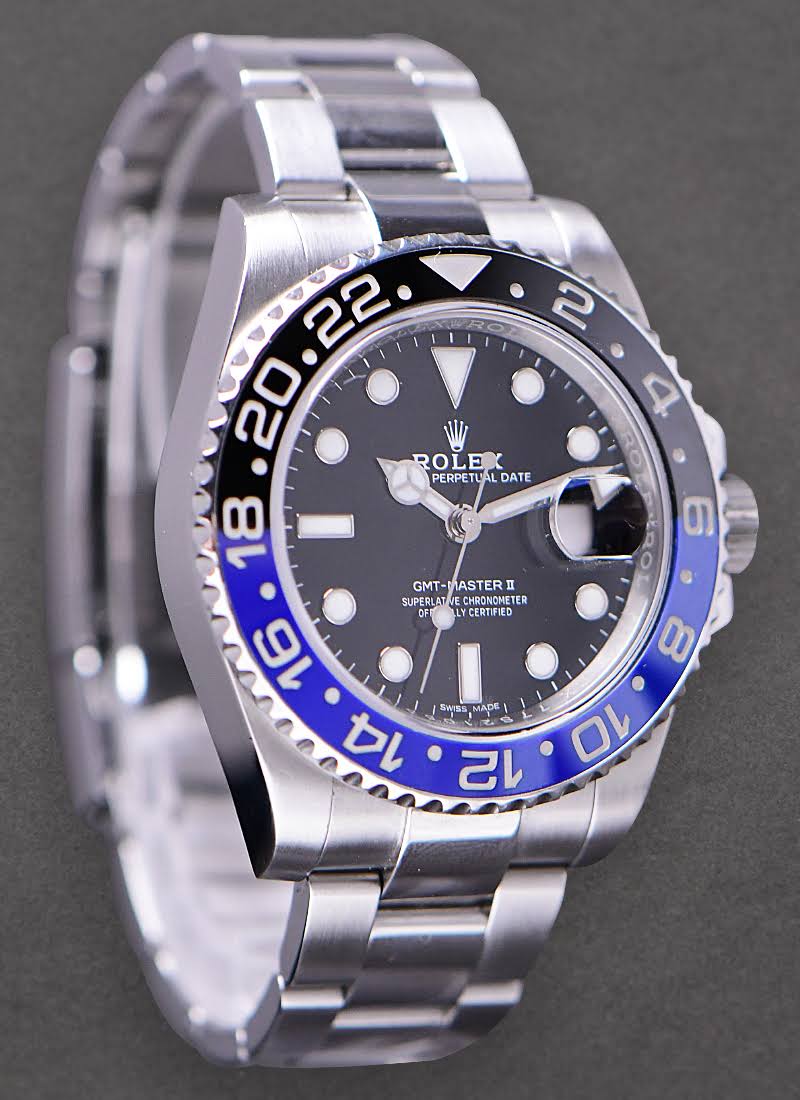 Pre Owned | Rolex GMT-Master II 'Batman' 116710BLNR 2015