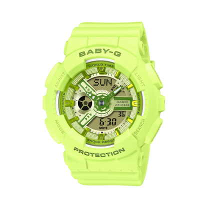 G-SHOCK x The Mandalorian themed watch celebrating the bond between The Mandalorian and Grogu with rugged durability and fan collectible stand