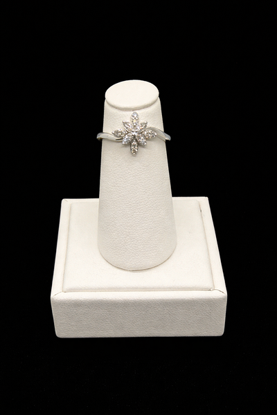 14K White Gold Diamond Ring | FRG002706AWD