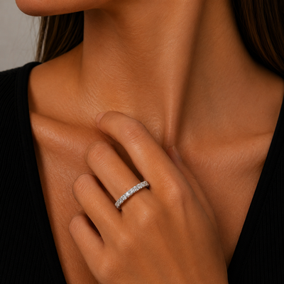14K White Gold Diamond Ring | FRGFP1922AWD